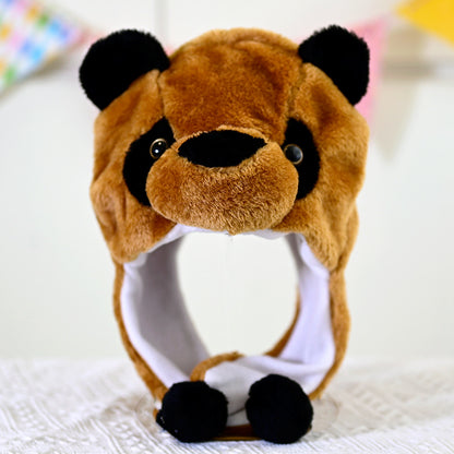 Cartoon Animal Plush Ear Protection Hat
