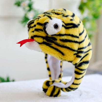 Cartoon Animal Plush Ear Protection Hat