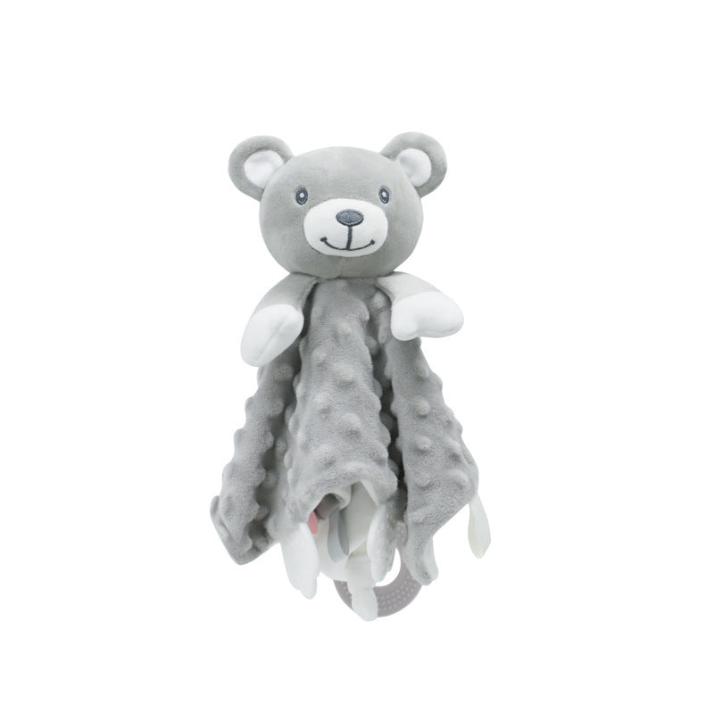 Cartoon Animal Silicone Teether Soothing Towel