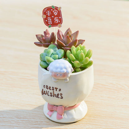 Cartoon Animal Succulent Planter Pot