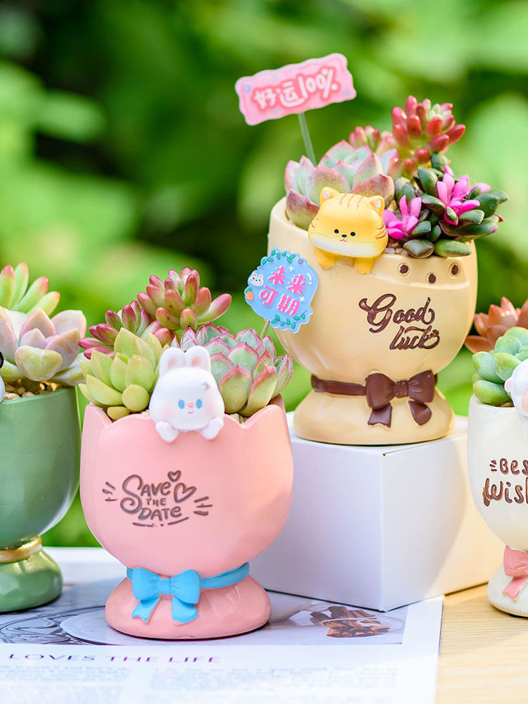 Cartoon Animal Succulent Planter Pot