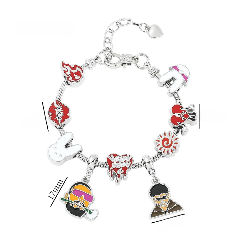 Cartoon Beaded Bracelet