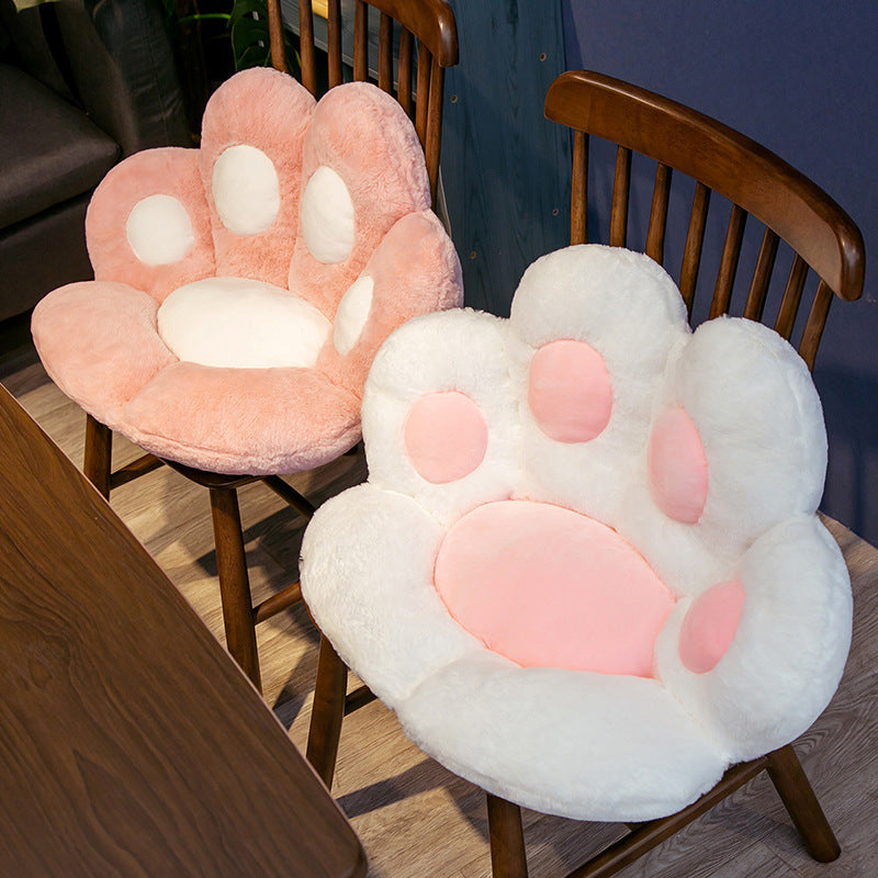 Cartoon bear-shaped half-enclosed cushion