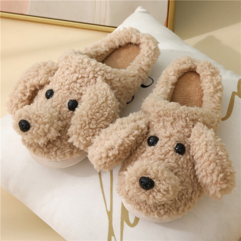 Cartoon bear teddy dog bag slippers