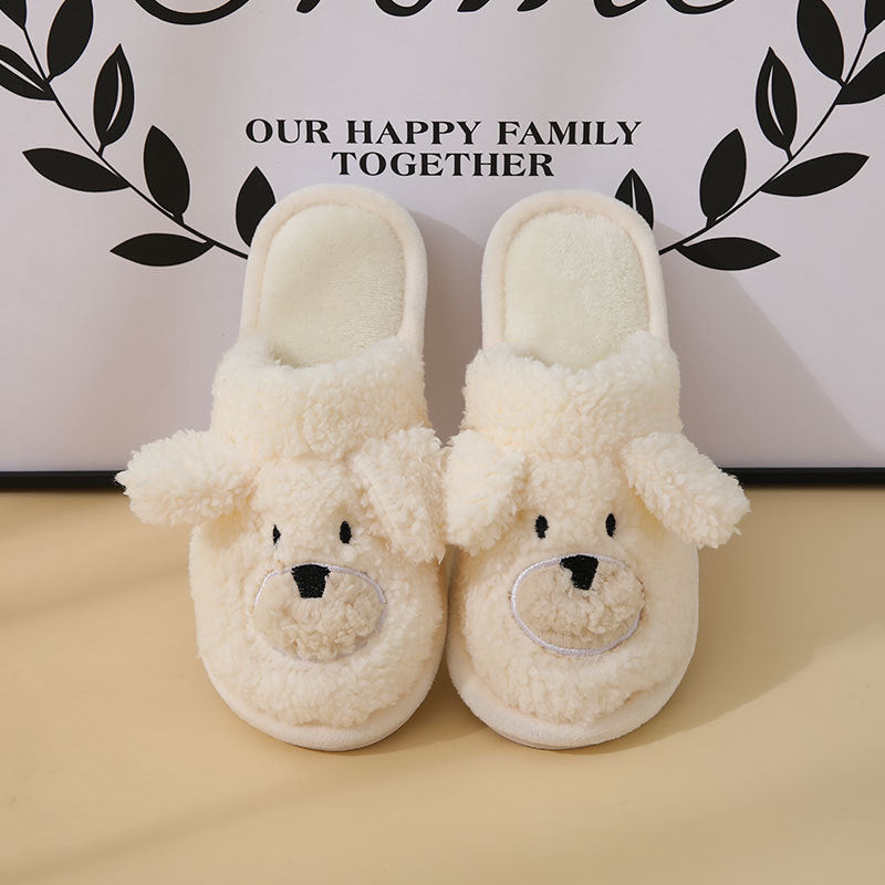 Cartoon bear teddy dog bag slippers