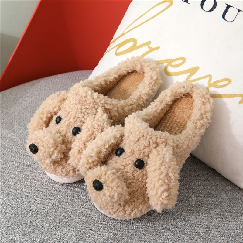 Cartoon bear teddy dog bag slippers