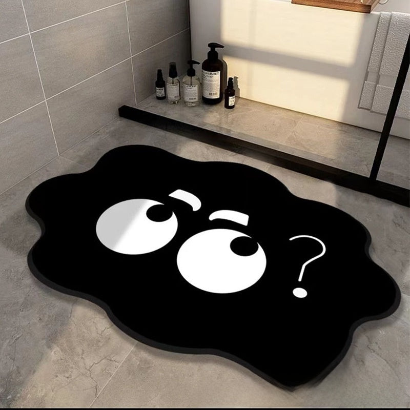 Cartoon Big Eye Absorbent quick-drying pad