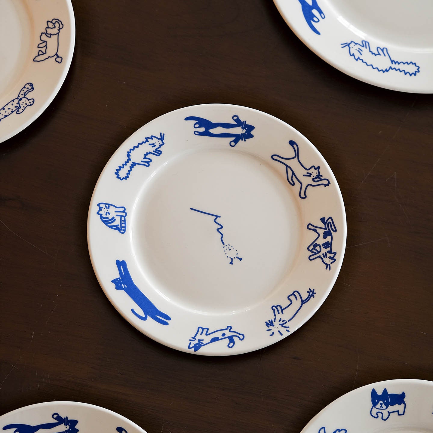 Cartoon Bone Plate Ceramic
