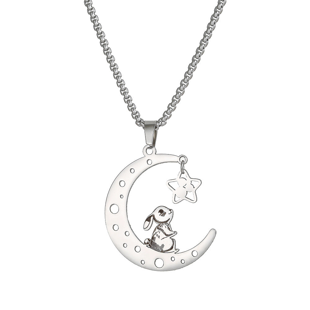 Cartoon bunny ornament