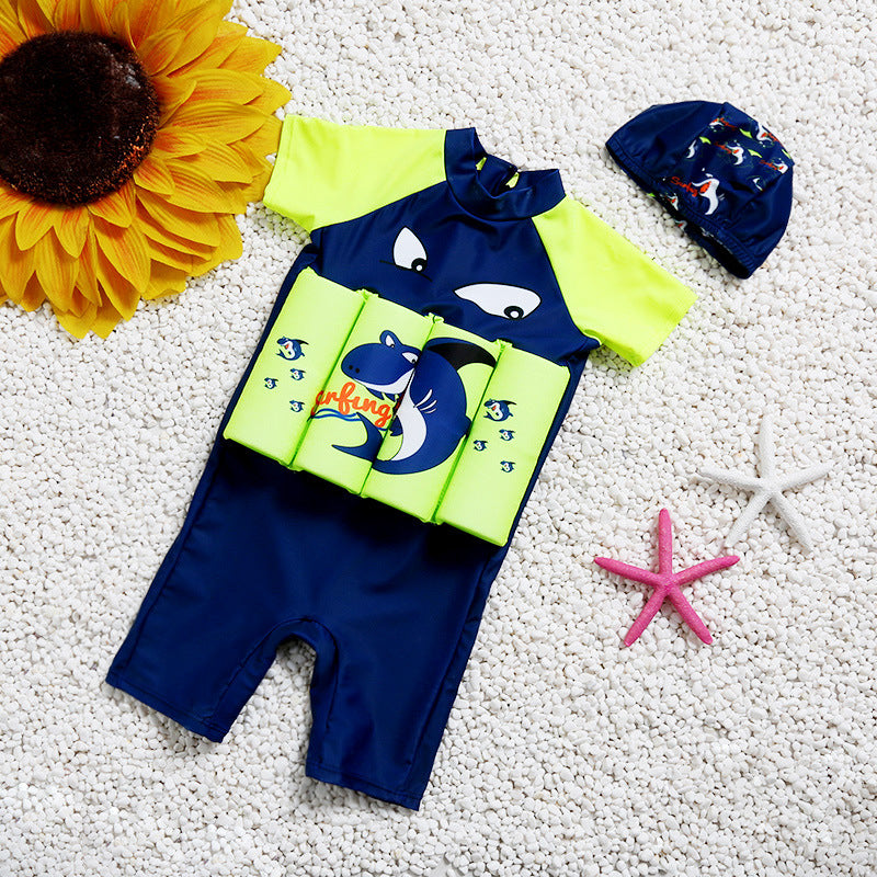 Cartoon Buoyancy Swimsuit for Kids