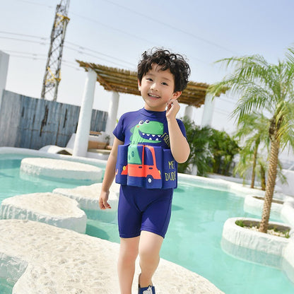 Cartoon Buoyancy Swimsuit for Kids