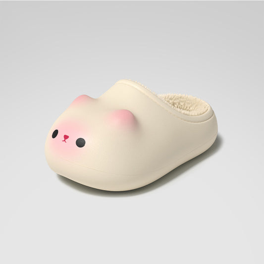 Cartoon cat cotton slippers
