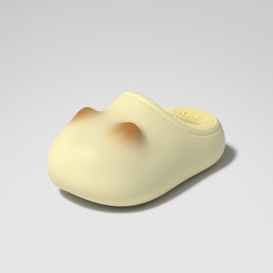 Cartoon cat cotton slippers