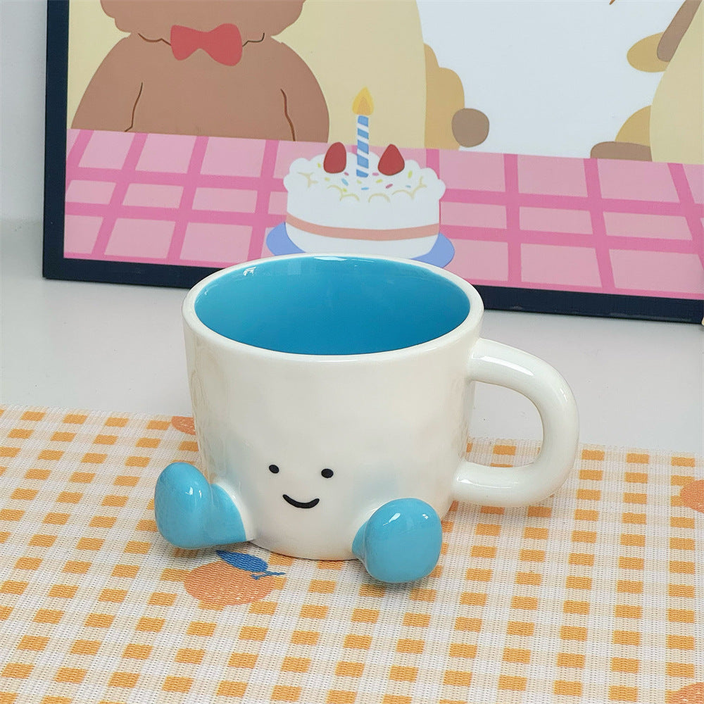 Cartoon Ceramic Mug with Handle