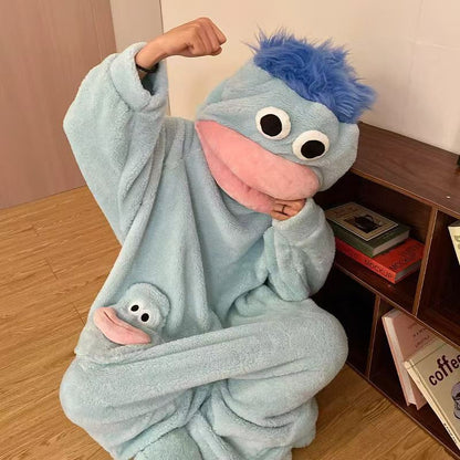 Cartoon Character Fleece Onesie