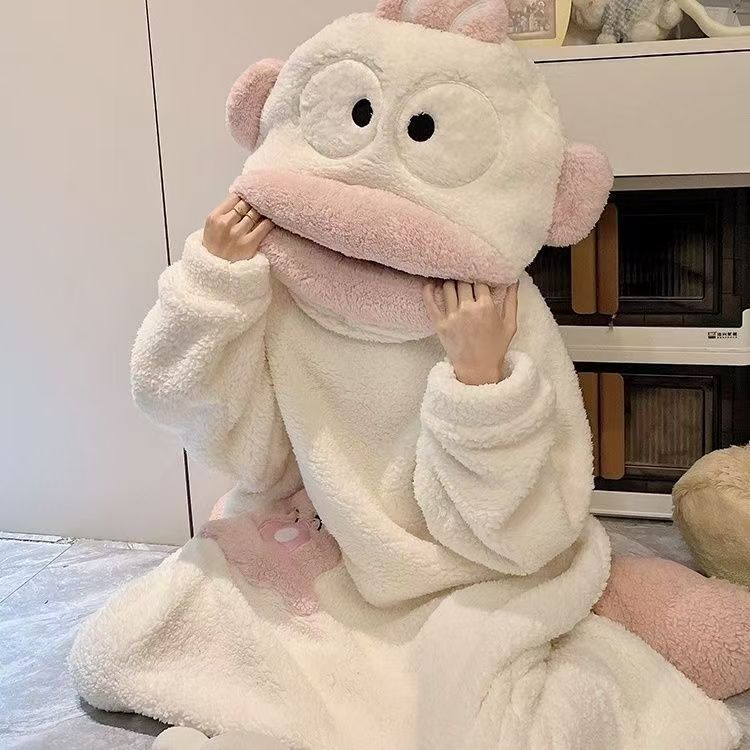 Cartoon Character Fleece Onesie