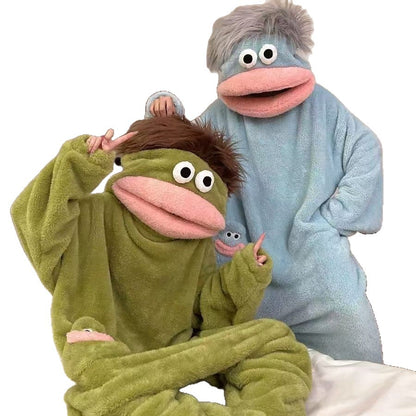 Cartoon Character Fleece Onesie