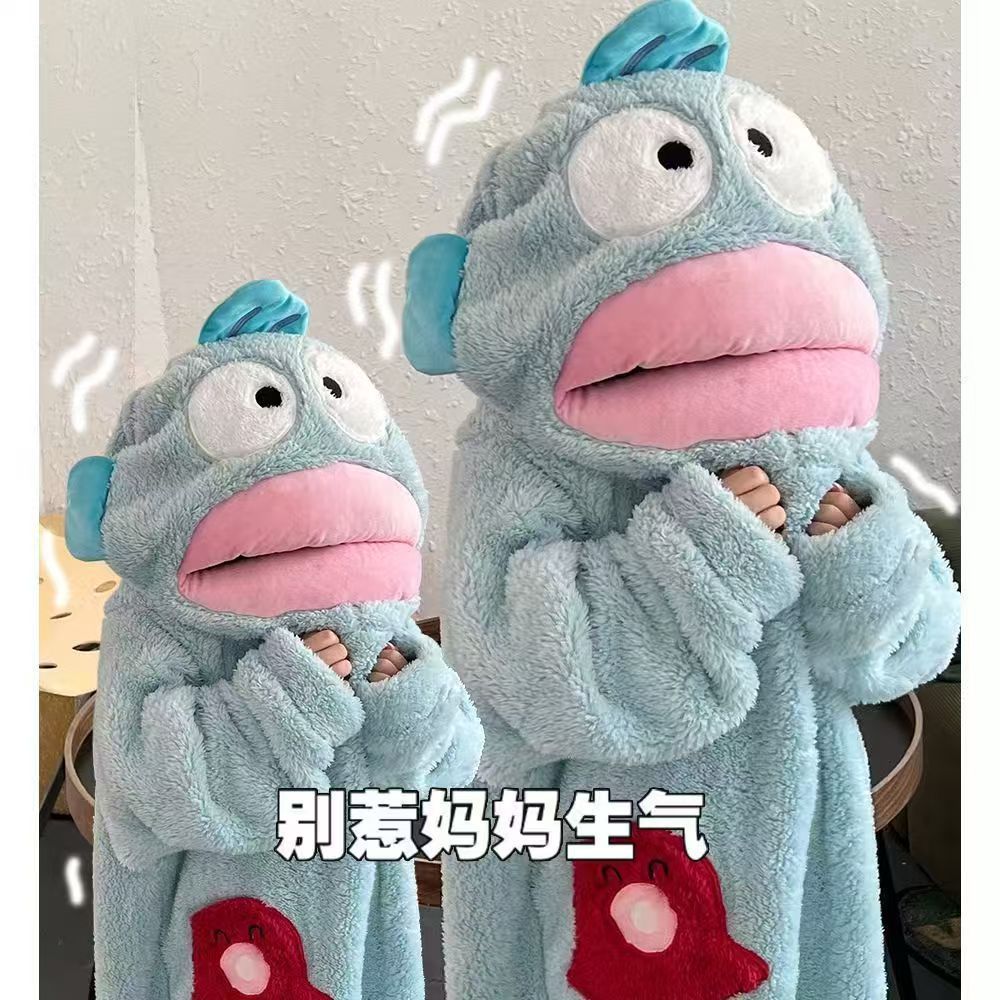 Cartoon Character Fleece Onesie