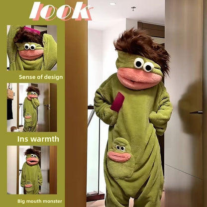 Cartoon Character Fleece Onesie