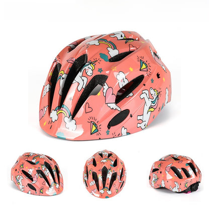 Cartoon Children Helmet for Skating Biking
