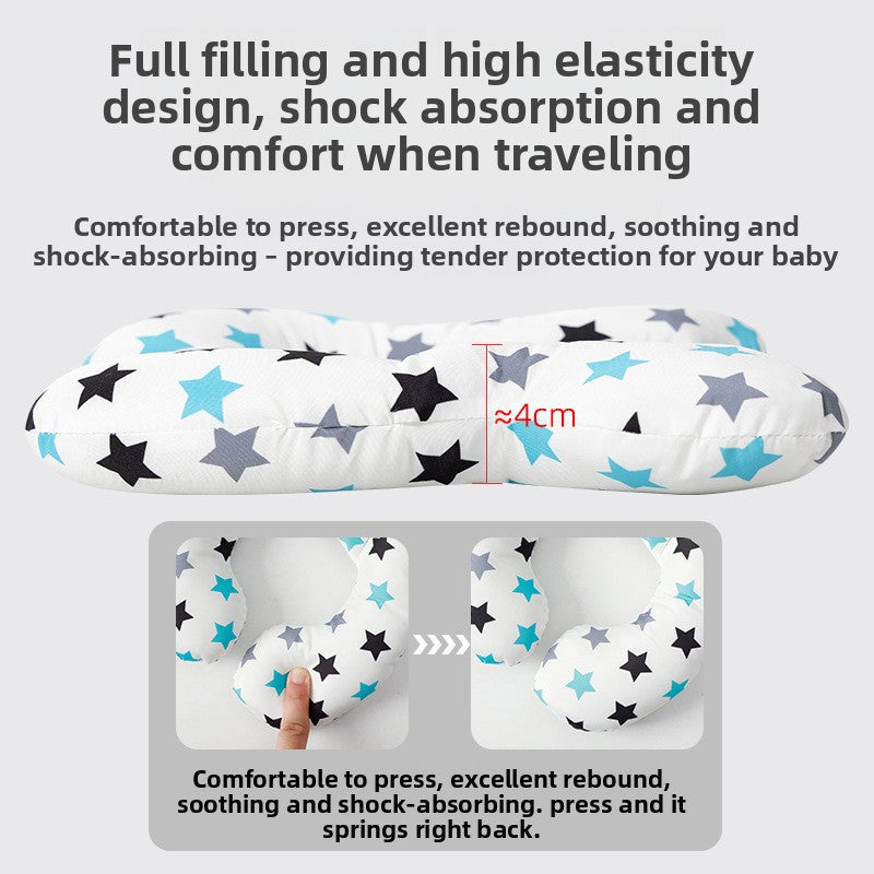 Cartoon Children U-Shaped Travel Pillow