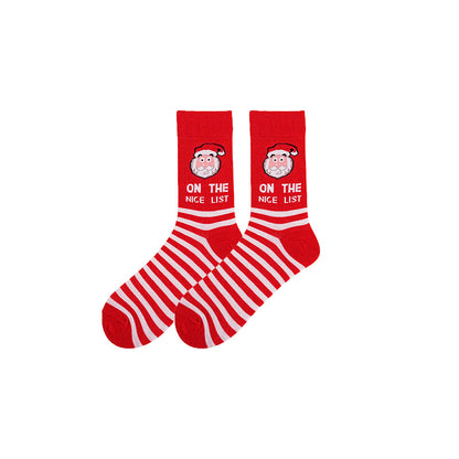 Cartoon Christmas Socks for Men and Women