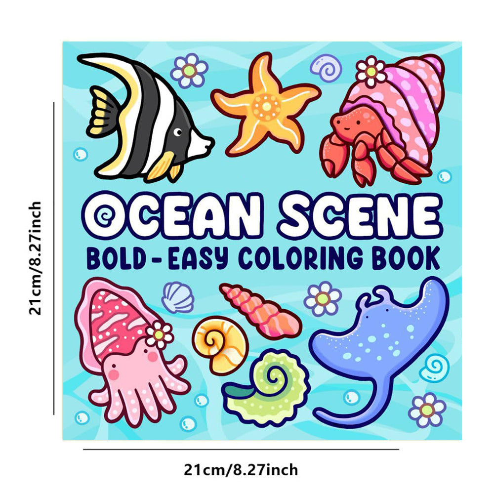 Cartoon Coloring Book