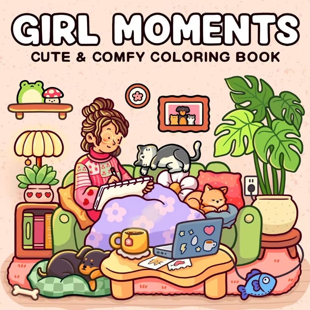 Cartoon Coloring Book
