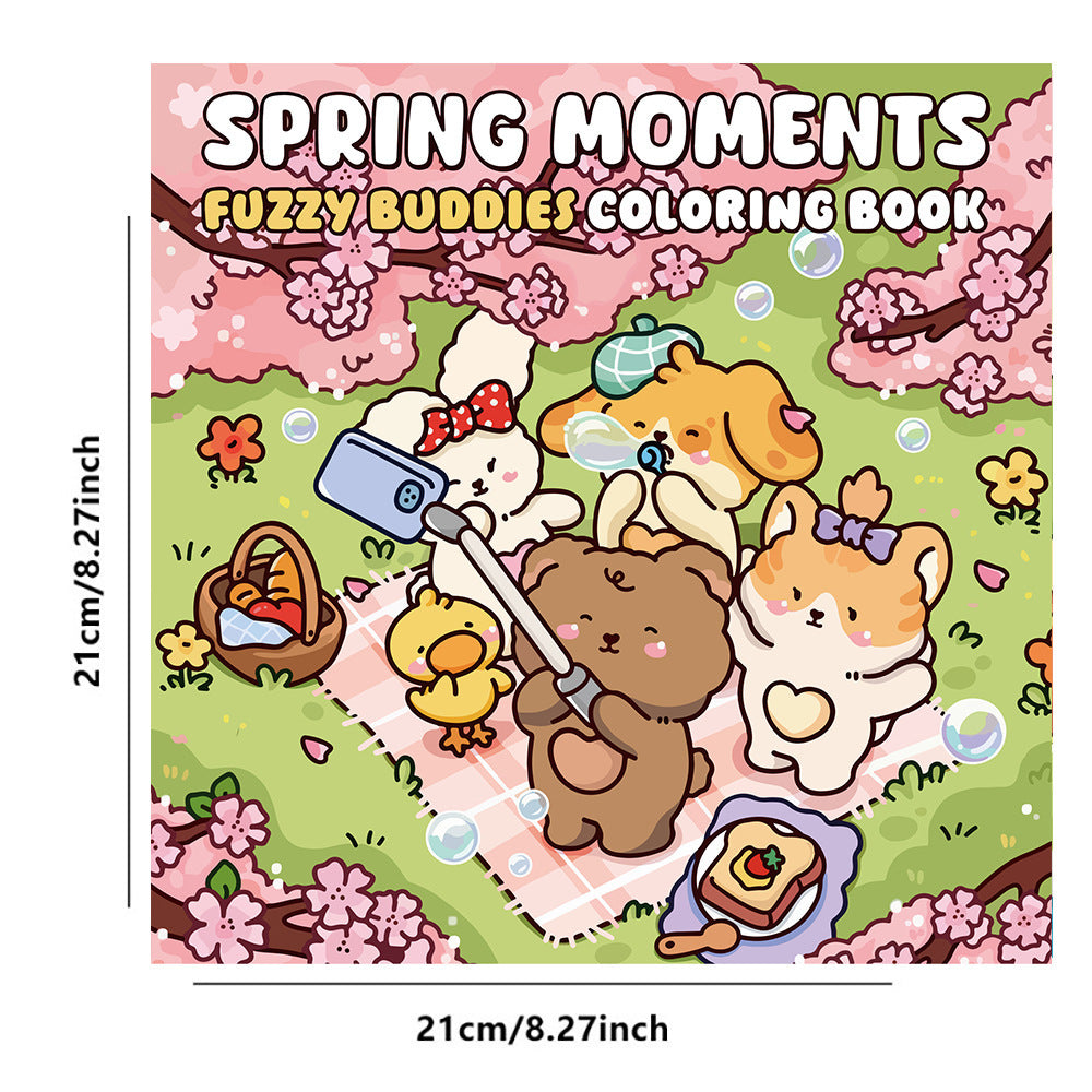 Cartoon Coloring Book