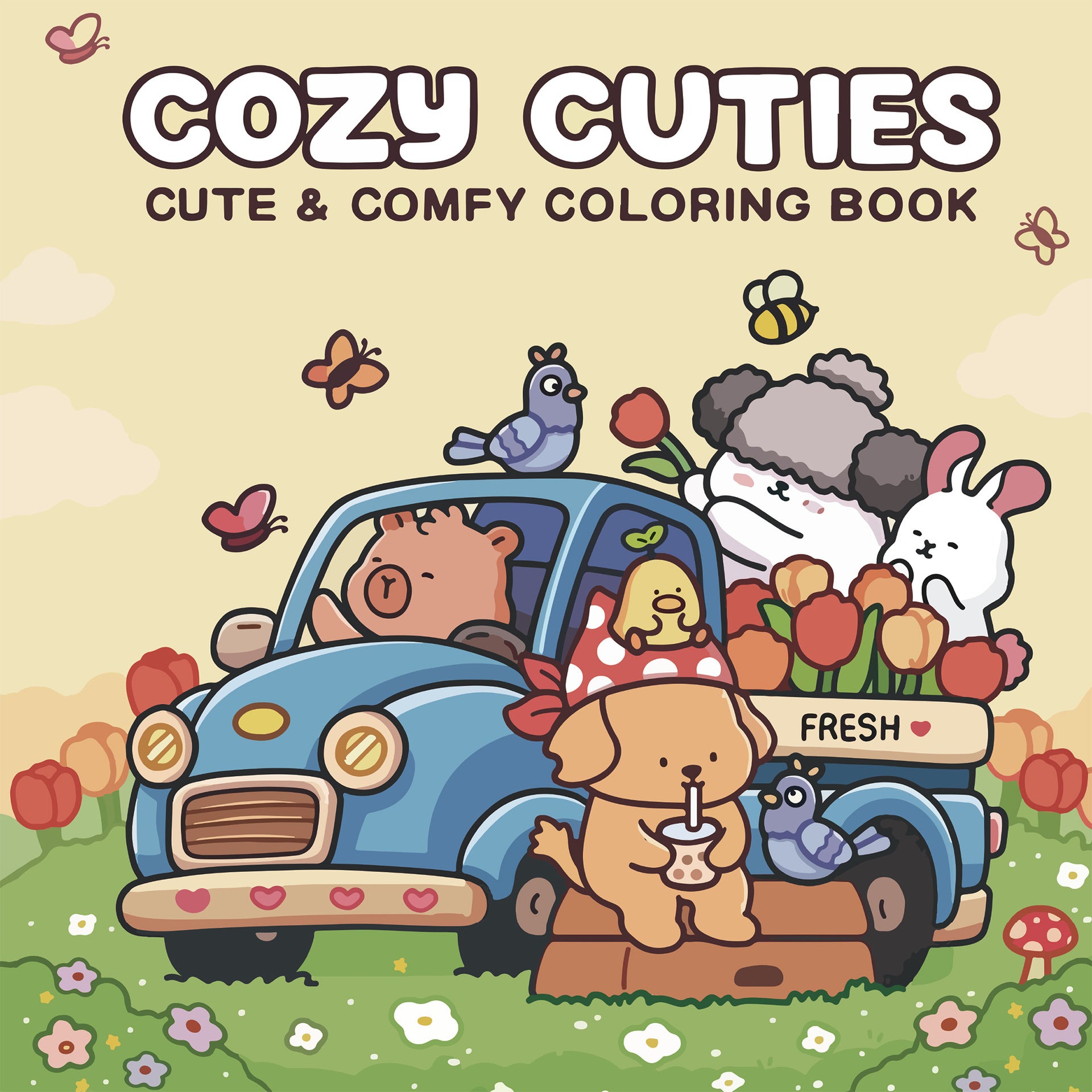 Cartoon Coloring Book