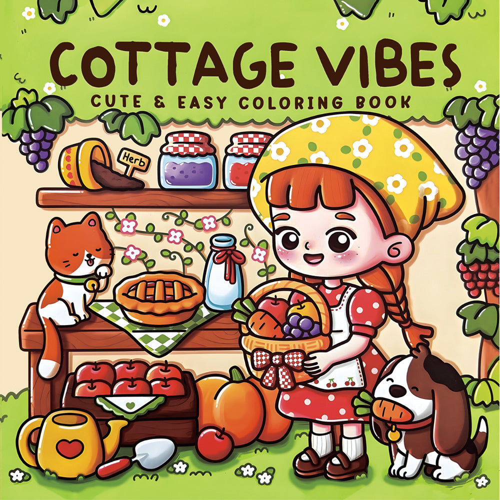 Cartoon Coloring Book