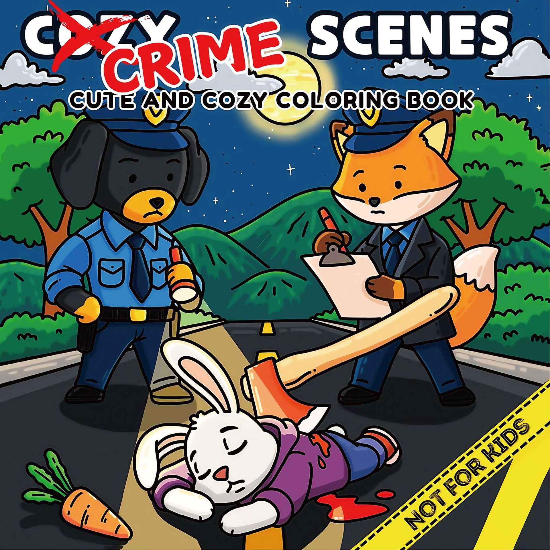 Cartoon Coloring Book