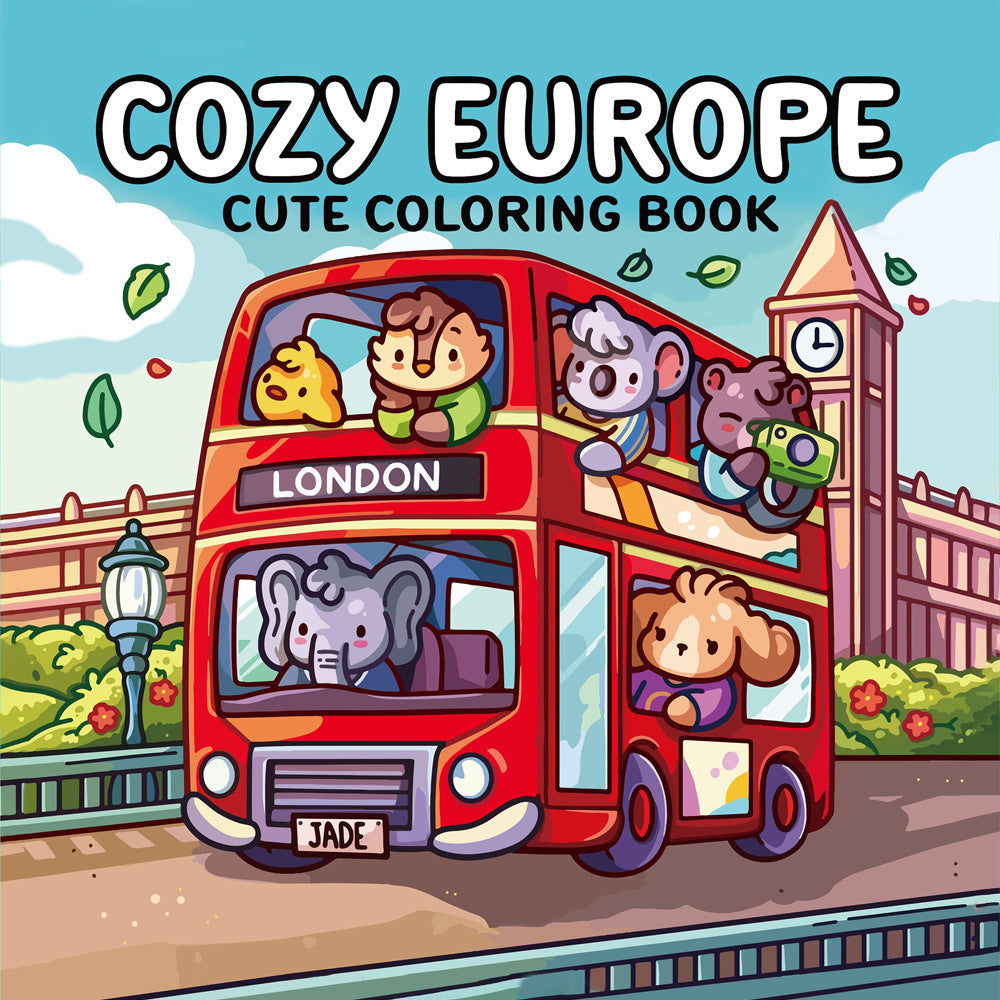 Cartoon Coloring Book