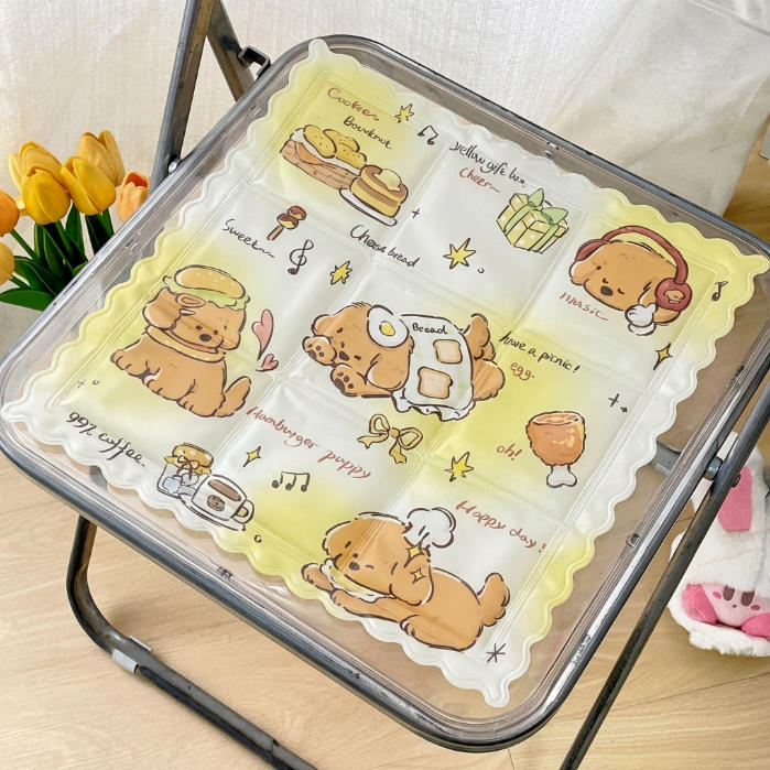 Cartoon Cooling Gel Seat Pad