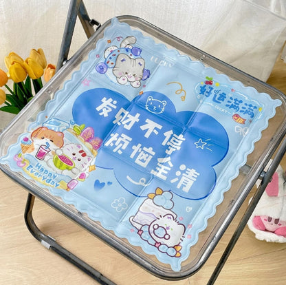 Cartoon Cooling Gel Seat Pad