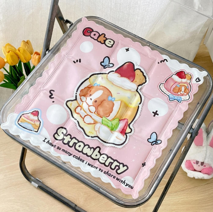 Cartoon Cooling Gel Seat Pad