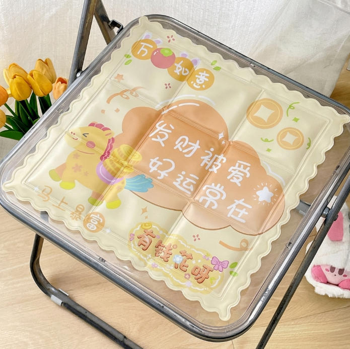 Cartoon Cooling Gel Seat Pad