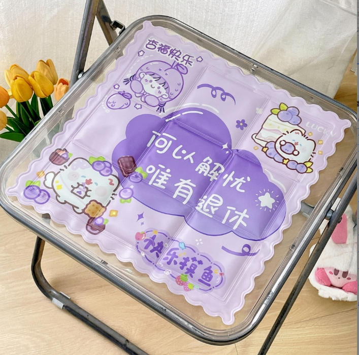 Cartoon Cooling Gel Seat Pad