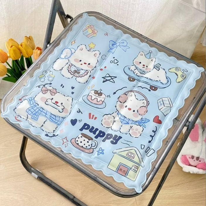 Cartoon Cooling Gel Seat Pad