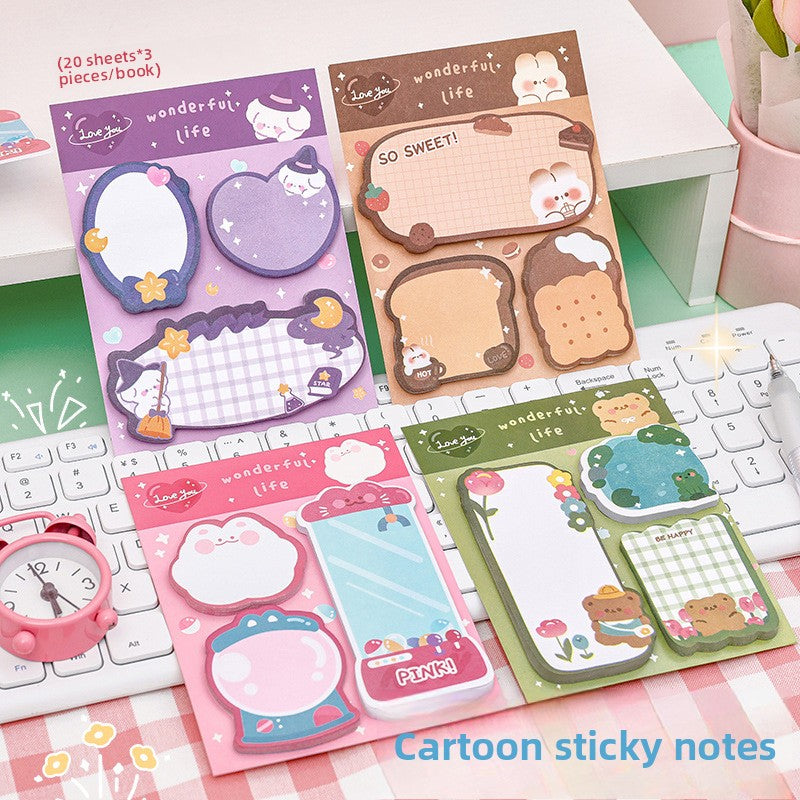 Cartoon Creative Sticky Notes