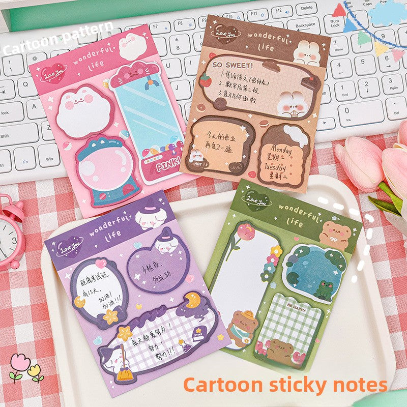 Cartoon Creative Sticky Notes