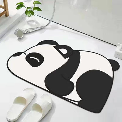 Cartoon Diatom Mud Bath Mat