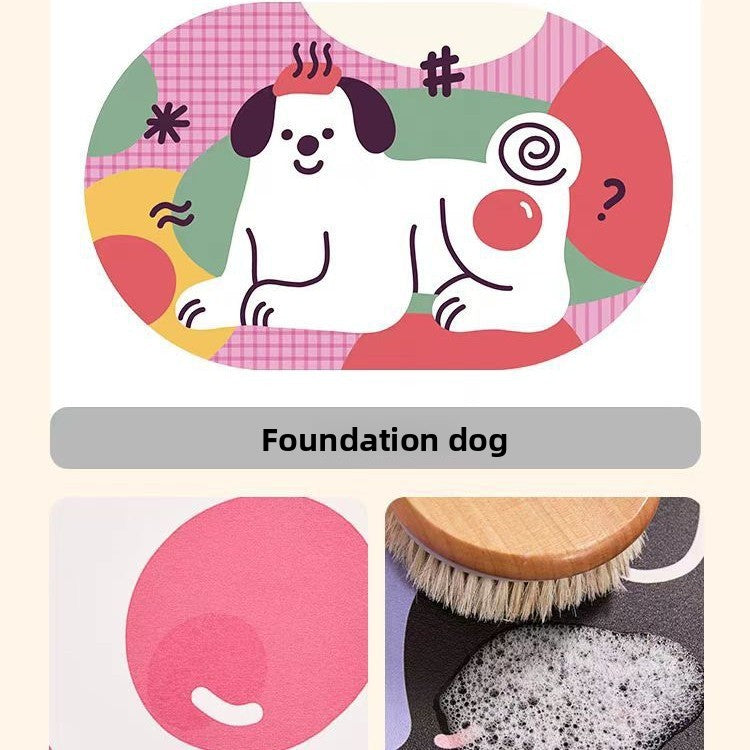 Cartoon Diatomaceous Earth Bathroom Mat