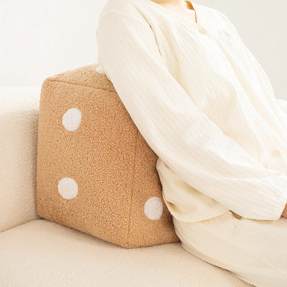 Cartoon dice sofa pillow