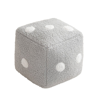 Cartoon dice sofa pillow
