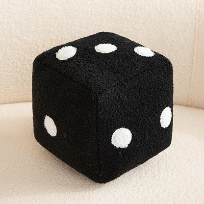 Cartoon dice sofa pillow