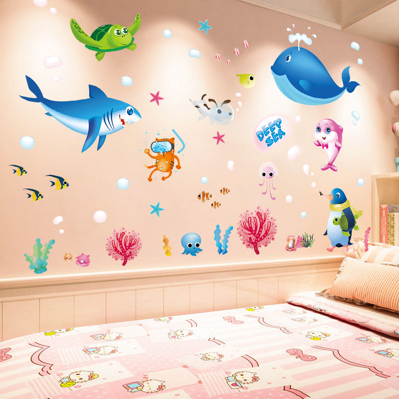 Cartoon Dinosaur 3d Wall Stickers Baby
