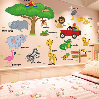 Cartoon Dinosaur 3d Wall Stickers Baby