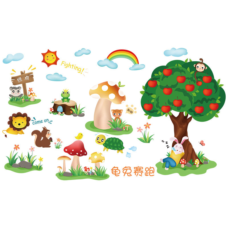Cartoon Dinosaur 3d Wall Stickers Baby