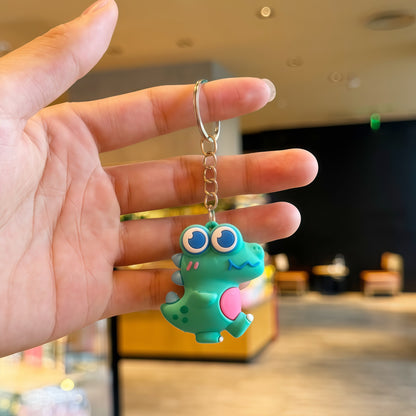 Cartoon Dinosaur Keychain Pendant